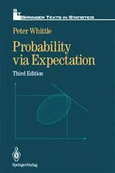 Book cover of Probability via Expectation (3rd ed.) by Peter Whittle
