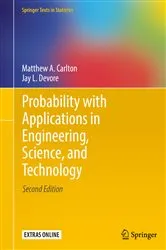 Book cover of Probability with Applications in Engineering, Science, and Technology (2nd ed.) by Matthew A. Carlton