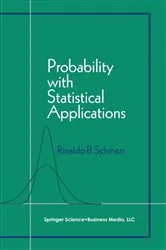 Book cover of Probability with Statistical Applications by Unknown