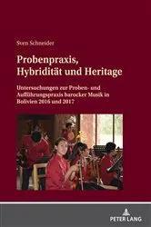 Book cover of Probenpraxis, Hybriditaet und Heritage by Sven Schneider