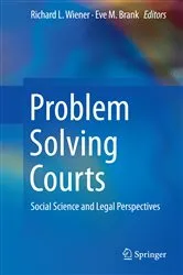Book cover of Problem Solving Courts by Richard L. Wiener