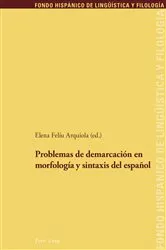 Book cover of Problemas de demarcación en morfología y sintaxis del español by Juan Pedro Sanchez Méndez