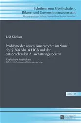 Book cover of Probleme der neuen Ansatzrechte im Sinne des § 268 Abs. 8 HGB und der entsprechenden Ausschuettungssperren by Joachim Hennrichs
