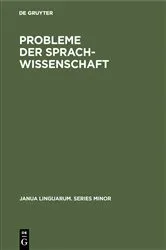 Book cover of Probleme der Sprachwissenschaft by Unknown