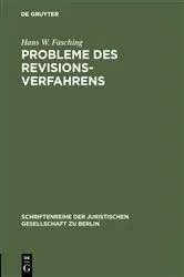 Book cover of Probleme des Revisionsverfahrens by Unknown