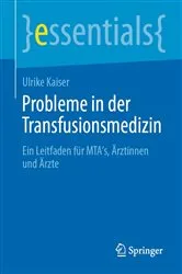 Book cover of Probleme in der Transfusionsmedizin by Ulrike Kaiser