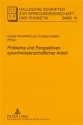 Book cover of Probleme und Perspektiven sprechwissenschaftlicher Arbeit by Unknown