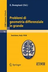 Book cover of Problemi di geometria differenziale in grande by Unknown