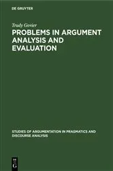 Book cover of Problems in Argument Analysis and Evaluation by Unknown
