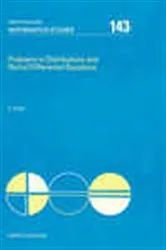 Book cover of Problems in Distributions and Partial Differential Equations by C. Zuily