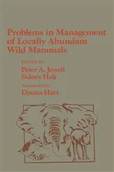 Book cover of Problems in Management of Locally Abundant Wild Mammals by P.A. Jewell