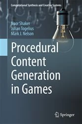 Book cover of Procedural Content Generation in Games by Noor Shaker