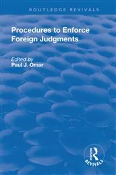 Book cover of Procedures to Enforce Foreign Judgments by Paul J. Omar