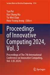 Book cover of Proceedings of Innovative Computing 2024, Vol. 3 by Yan Pei