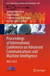 Book cover of Proceedings of International Conference on Advanced Communications and Machine Intelligence by Sheng-Lung Peng
