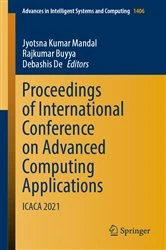 Book cover of Proceedings of International Conference on Advanced Computing Applications by Jyotsna Kumar Mandal