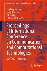 Book cover of Proceedings of International Conference on Communication and Computational Technologies by Sandeep Kumar