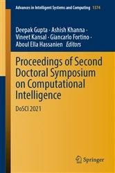 Book cover of Proceedings of Second Doctoral Symposium on Computational Intelligence by Deepak Gupta