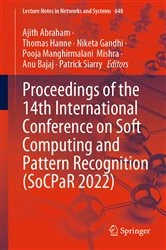 Book cover of Proceedings of the 14th International Conference on Soft Computing and Pattern Recognition (SoCPaR 2022) by Ajith Abraham