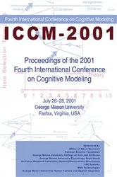Book cover of Proceedings of the 2001 Fourth International Conference on Cognitive Modeling by Erik M. Altmann