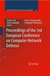 Book cover of Proceedings of the 3rd European Conference on Computer Network Defense by Vasilios Siris