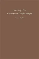 Book cover of Proceedings of the Conference on Complex Analysis by Unknown