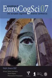 Book cover of Proceedings of the European Cognitive Science Conference 2007 by Stella Vosniadou