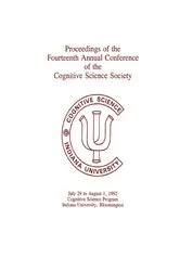 Book cover of Proceedings of the Fourteenth Annual Conference of the Cognitive Science Society by Cognitive Science Society (US) Conference