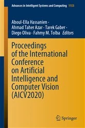 Book cover of Proceedings of the International Conference on Artificial Intelligence and Computer Vision (AICV2020) by Aboul-Ella Hassanien