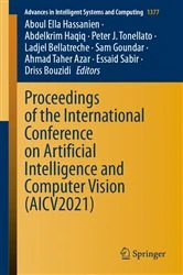 Book cover of Proceedings of the International Conference on Artificial Intelligence and Computer Vision (AICV2021) by Aboul Ella Hassanien