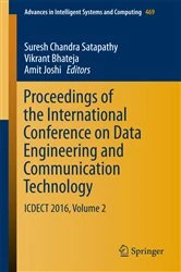 Book cover of Proceedings of the International Conference on Data Engineering and Communication Technology by Suresh Chandra Satapathy