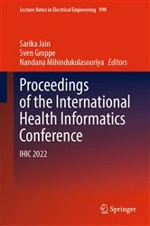 Book cover of Proceedings of the International Health Informatics Conference by Sarika Jain