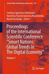 Book cover of Proceedings of the International Scientific Conference “Smart Nations: Global Trends In The Digital Economy” by Svetlana Igorevna Ashmarina