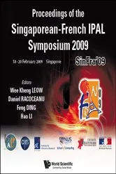 Book cover of Proceedings Of The Singaporean-french Ipal Symposium 2009 - Sinfra'09 (Cd-rom) by Wee Kheng Leow