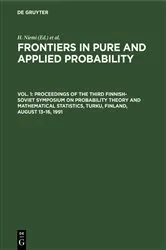 Book cover of Proceedings of the Third Finnish-Soviet Symposium on Probability Theory and Mathematical Statistics, Turku, Finland, August 13–16, 1991 by H. Niemi