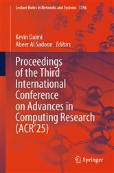 Book cover of Proceedings of the Third International Conference on Advances in Computing Research (ACR’25) by Kevin Daimi