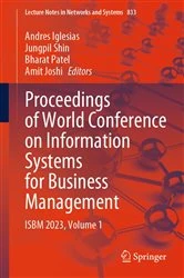 Book cover of Proceedings of World Conference on Information Systems for Business Management by Andres Iglesias