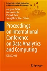 Book cover of Proceedings on International Conference on Data Analytics and Computing by Anupam Yadav