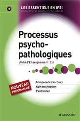 Book cover of Processus psychopathologiques by Solange Langenfeld Serranelli