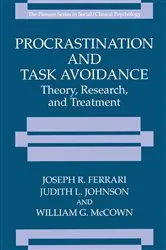 Book cover of Procrastination and Task Avoidance by Joseph R. Ferrari