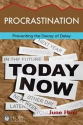 Book cover of Procrastination by June Hunt