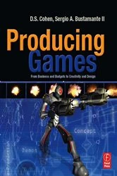 Book cover of Producing Games by D Cohen