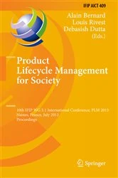 Book cover of Product Lifecycle Management for Society by Alain Bernard