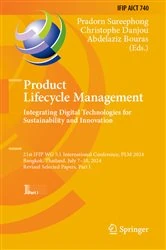 Book cover of Product Lifecycle Management. Integrating Digital Technologies for Sustainability and Innovation by Pradorn Sureephong