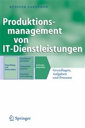Book cover of Produktionsmanagement von IT-Dienstleistungen by Rüdiger Zarnekow