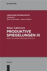 Book cover of Produktive Spiegelungen III by Klaus Lüderssen