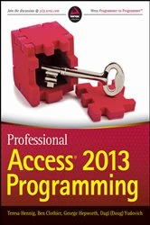 Book cover of Professional Access 2013 Programming by Teresa Hennig