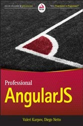 Book cover of Professional AngularJS by Valeri Karpov