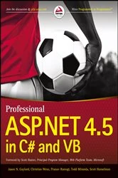 Book cover of Professional ASP.NET 4.5 in C# and VB by Jason N. Gaylord