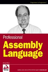 Book cover of Professional Assembly Language by Richard Blum